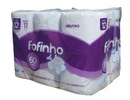 Papel Higiênico Folha Simples - 12 Rolos (60 Metros)