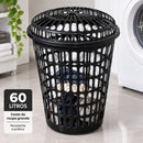Cesto de Roupa Vazado - 60 Litros